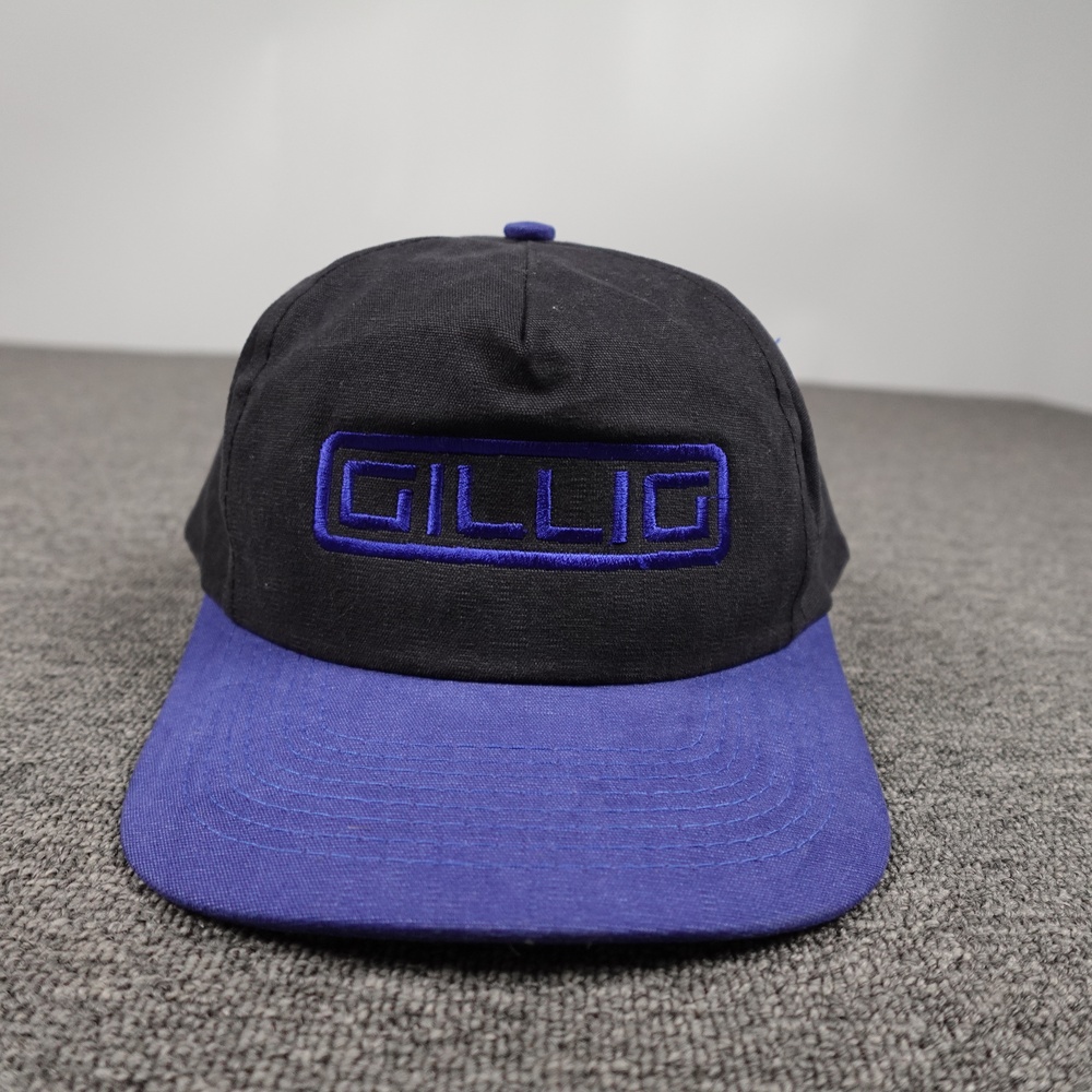 ATT Gillig Hat Cap Snap Back Mens One Size Black Blue Twill Baseball Bus Logo